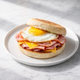 Ham, Egg & Cheese Sandwich Breakfast 
