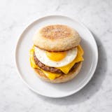 Sausage, Egg & Cheese Sandwich Breakfast 