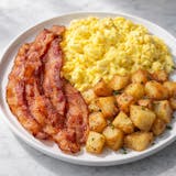 Three Item Combo Breakfast 