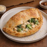 Chicken Broccoli Alfredo Calzone