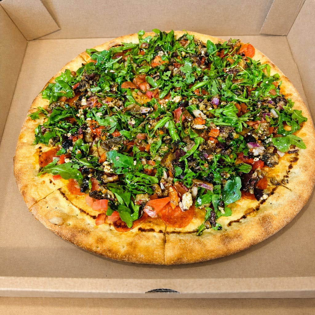 Arugula Salad Pizza