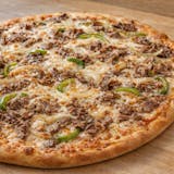 Cheese Steak Pizza