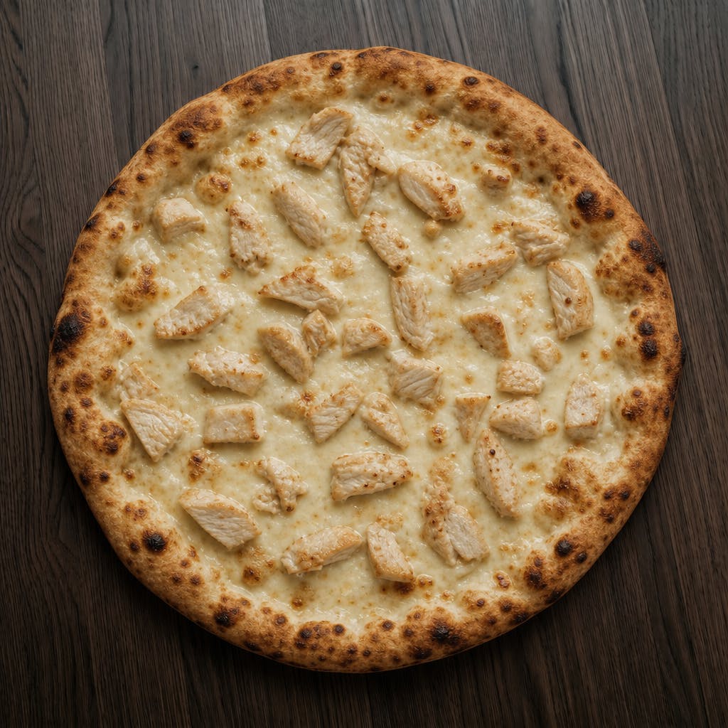Alfredo Chicken Pizza