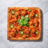 139. Sweet Chili Crispy Chicken Sicilian Pizza
