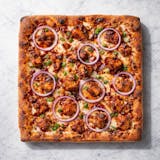 140. Crispy BBQ Chicken Sicilian Pizza
