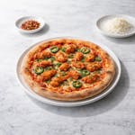 160. Hot Wings Chicken Pizza