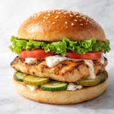 41. Marinated Grilled Chicken Burger 