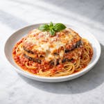 85. Eggplant Parm with Spaghetti 