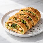 Crispy Chicken Broccoli & Garlic Roll 