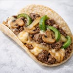 102. Philly Cheese Steak Taco 