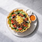 103. Beef Taco Salad in the Shell 