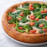 143. Veggie Pan Deep Dish Pizza