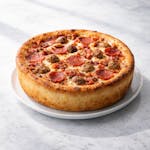 146. Meat Lover Pan Deep Dish Pizza
