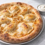 155. Sauteed Pierogies Pizza