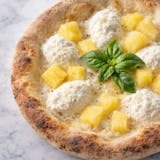 167. Bianca Pizza with Pineapple 