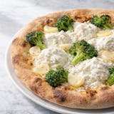 168. Bianca Pizza with Broccoli, Ricotta Cheese & Fresh Garlic