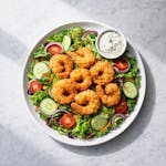 26. Fried Shrimp over Tossed Salad