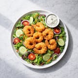 26. Fried Shrimp over Tossed Salad