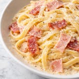 93. Fettuccine Carbonara 