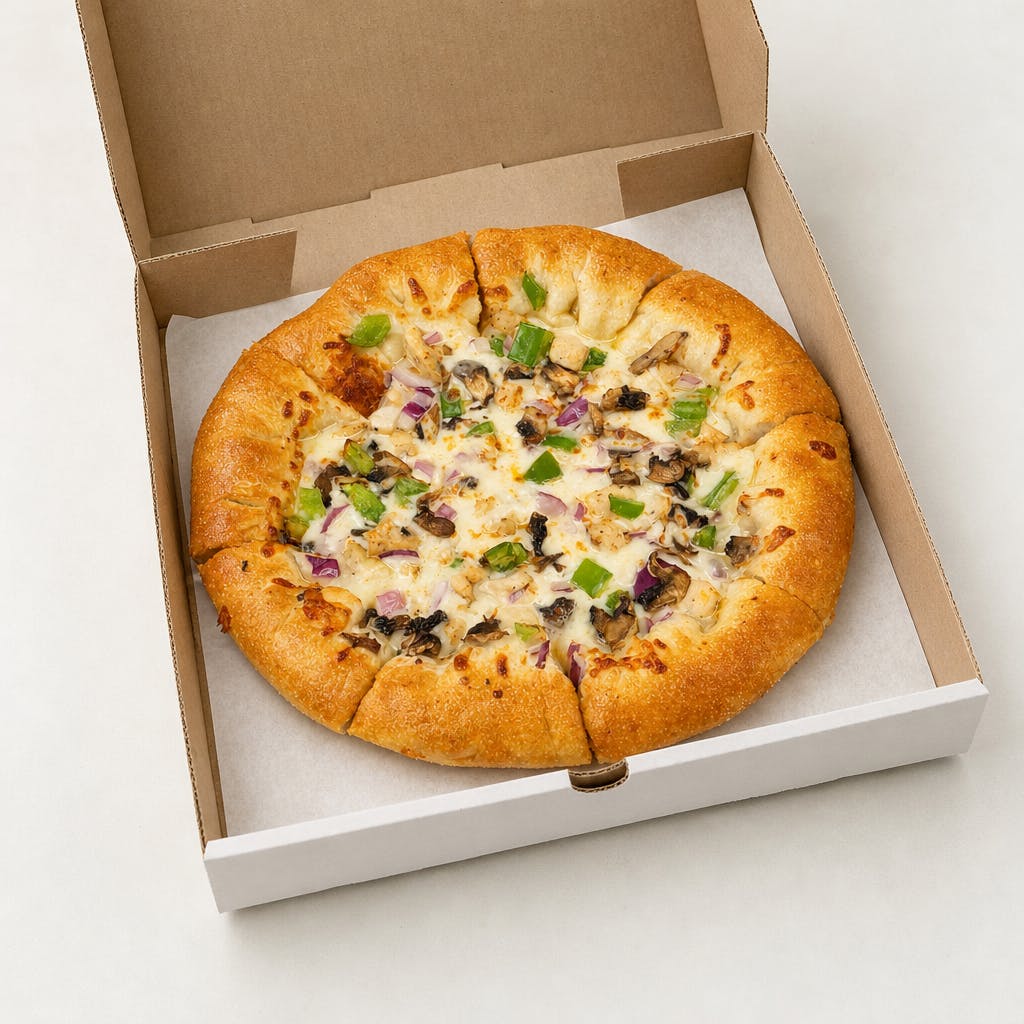 Chicken Alfredo Supreme Pizza