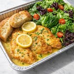 #1 1/2 Tray Chicken Franchaise with Salad & Bread