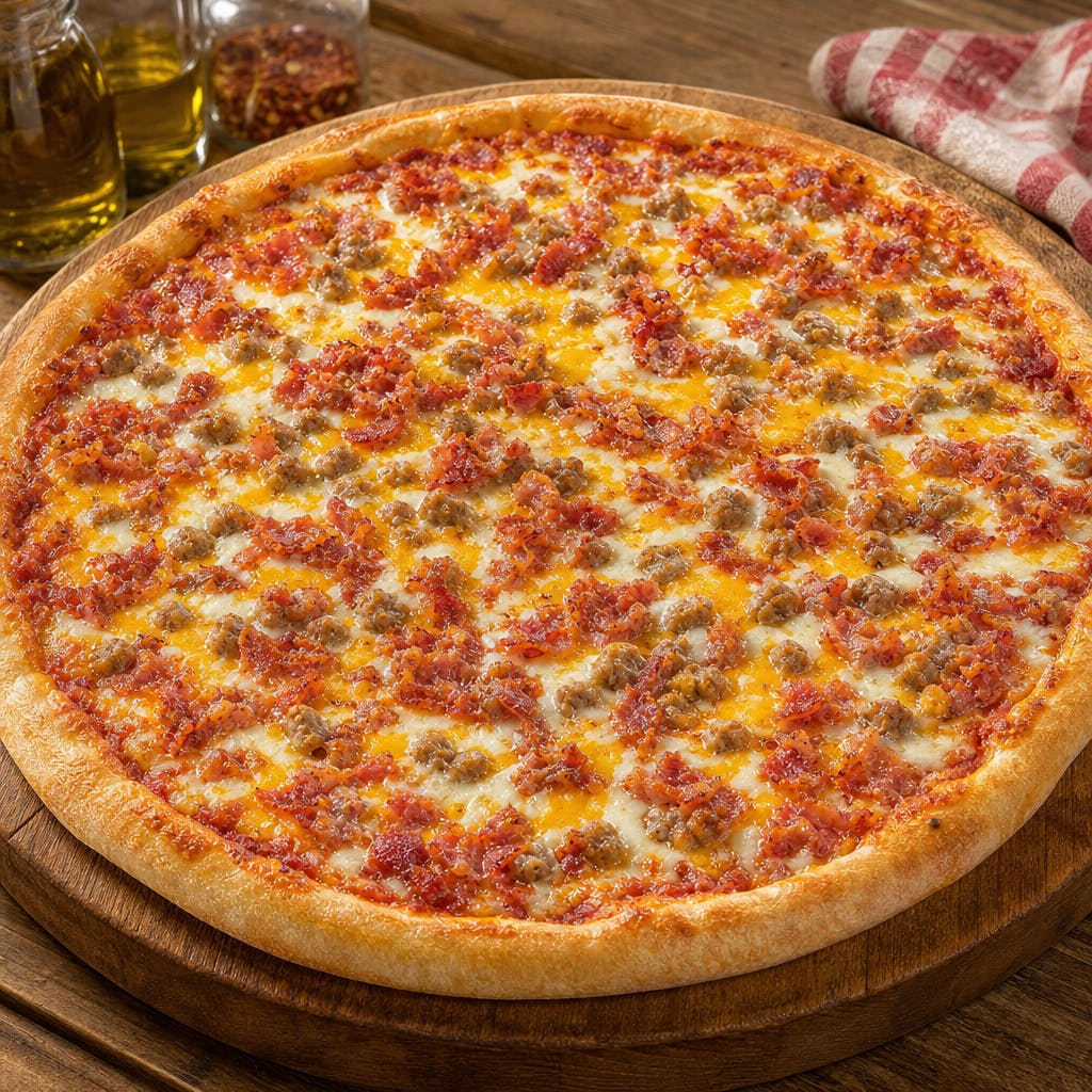 Roma Bacon Cheeseburger Pizza