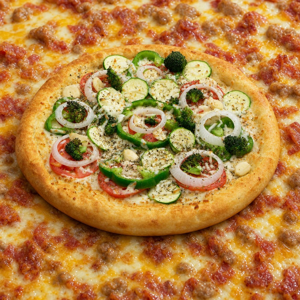 California Veggie Pizza