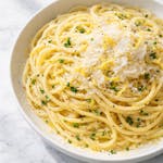 Butter Lemon Pepper Sauce Pasta 