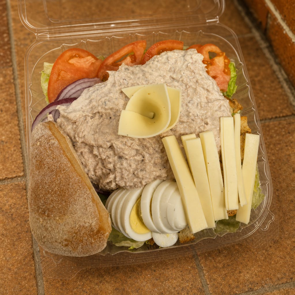 Tuna & Cheese Salad