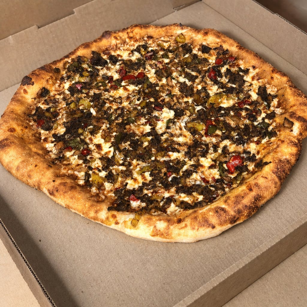 Philly Steak & Cheese Pizza