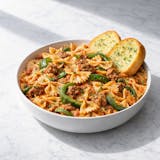 Bowtie with Sausage & Green Peppers Catering