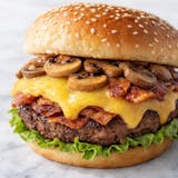 #12) Cheeseburger with Mushroom