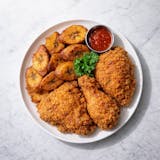 Fried Chicken with Plantains Special