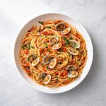 Spaghetti with Red Clams Sauce