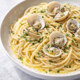 Spaghetti with White Clams Sauce
