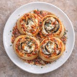 Eggplant with Ricotta & Mozzarella Pizza Roll