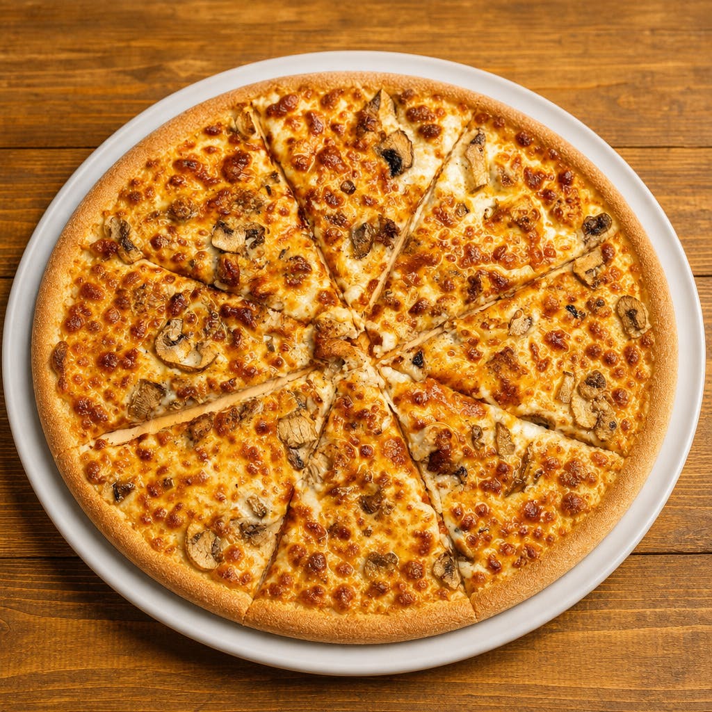 Mr. Mushroom Pizza