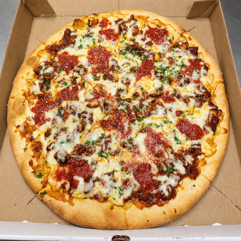 Chicken Parmigiana Pizza (White)