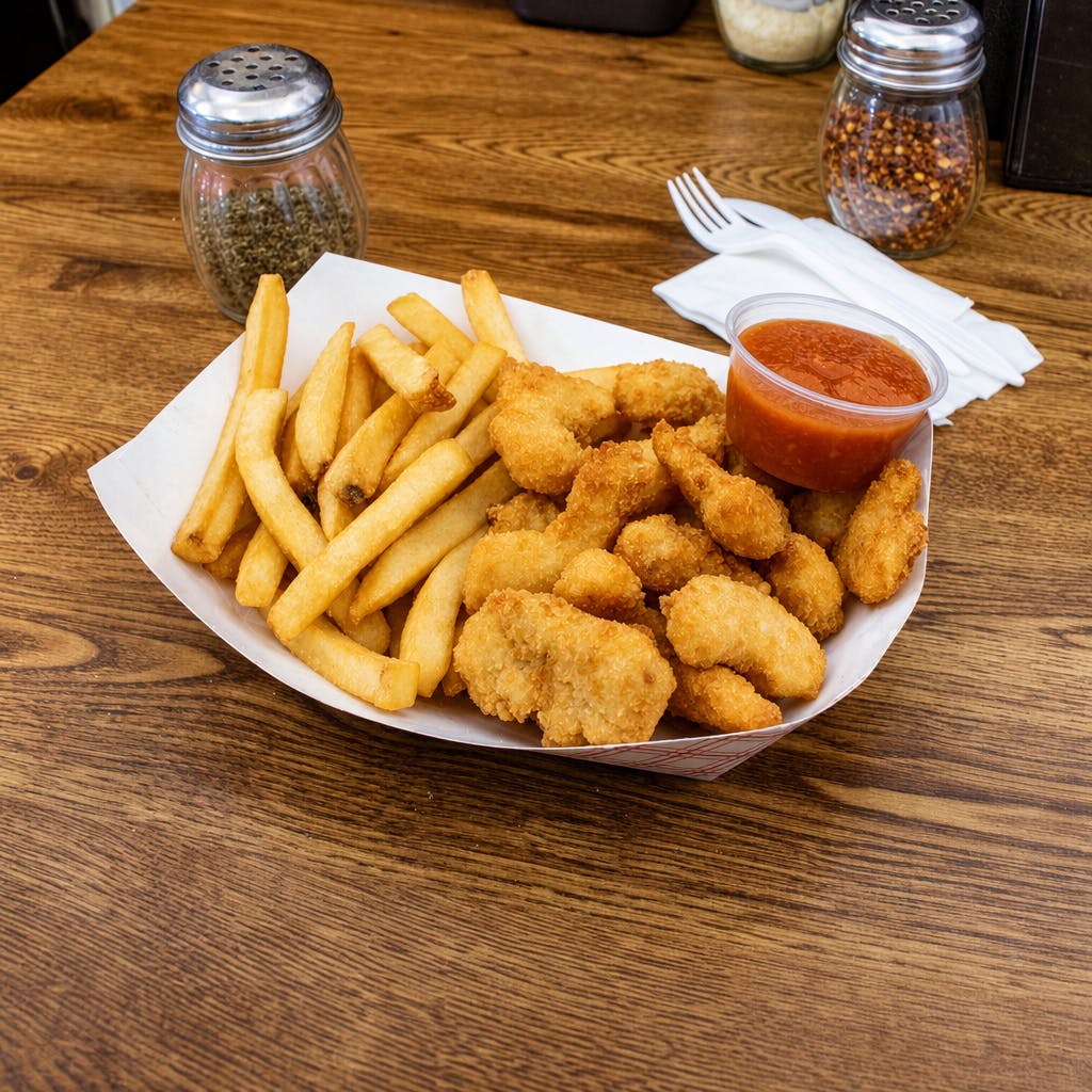 #10 Chicken Nuggets, Fries & Soda Combo