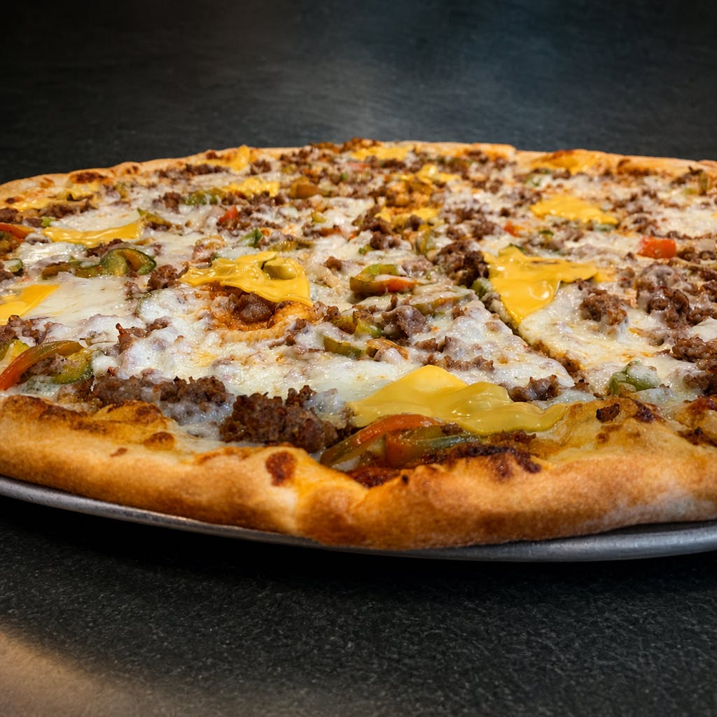 Cheesesteak Pizza