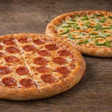 Two Large One Topping Pizza