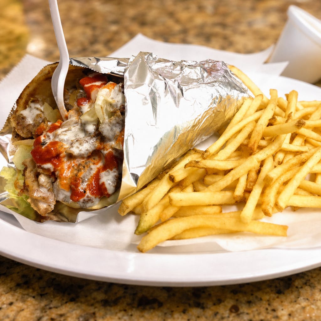 Mixed Chicken & Lamb Gyro