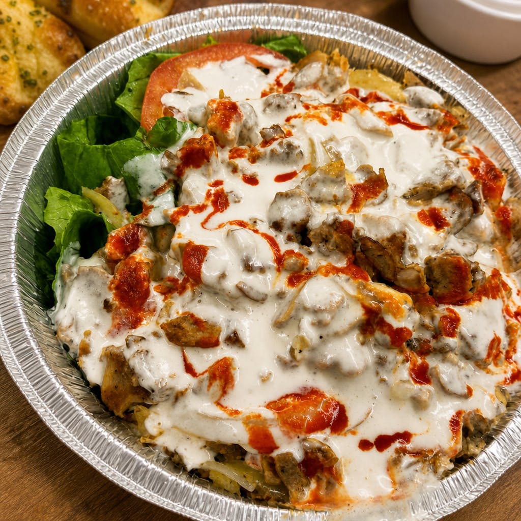 Mixed Chicken & Lamb over Rice