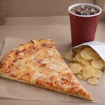 One Slice Cheese Pizza, Chips, Drink Special