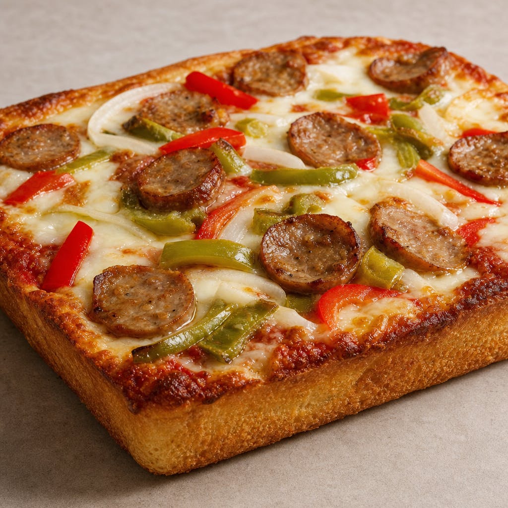 Classic Sicilian Thick Crust Pizza