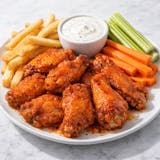 Buffalo Wings Dings Plate Dinner