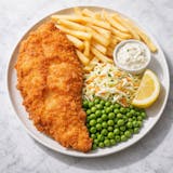 Fried Haddock Plate