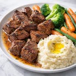 Marinated Steak Tips Dinner