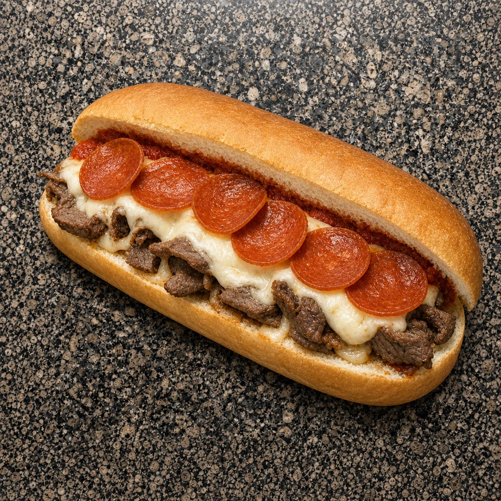 Pizza Steak Sub
