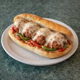 Meatball with Cheese & Peppers Sub